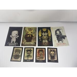 Rare Gideons Bakehouse Menus & Cards Featuring Key Lime Mermaid, Victor & Tobias